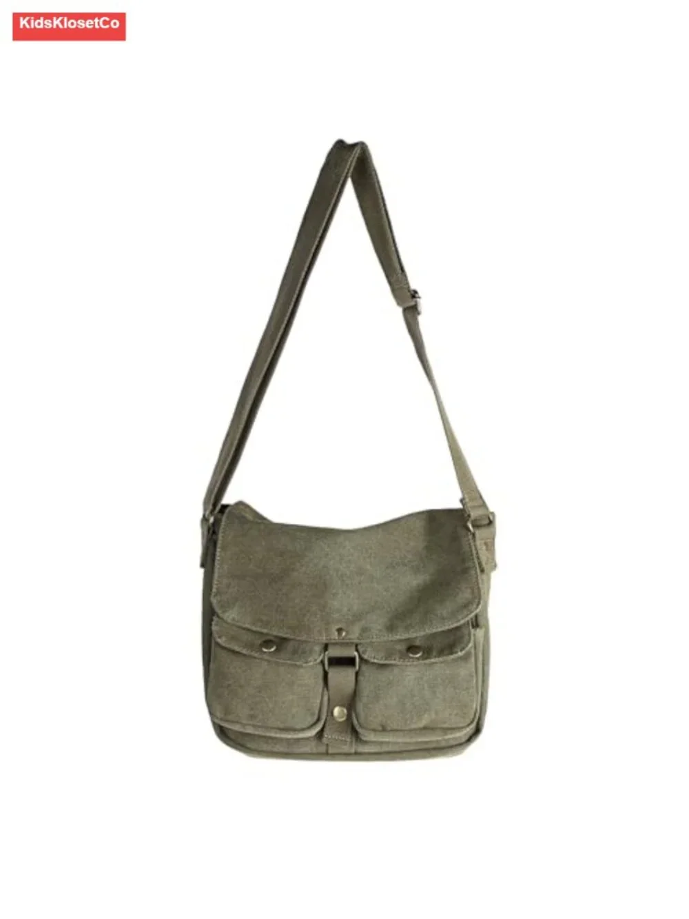 Canvas Messenger Bag Crossbody Shoulder Bag Vintage Satchel